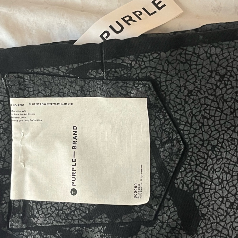 Purple Brand Slim Fit Pants